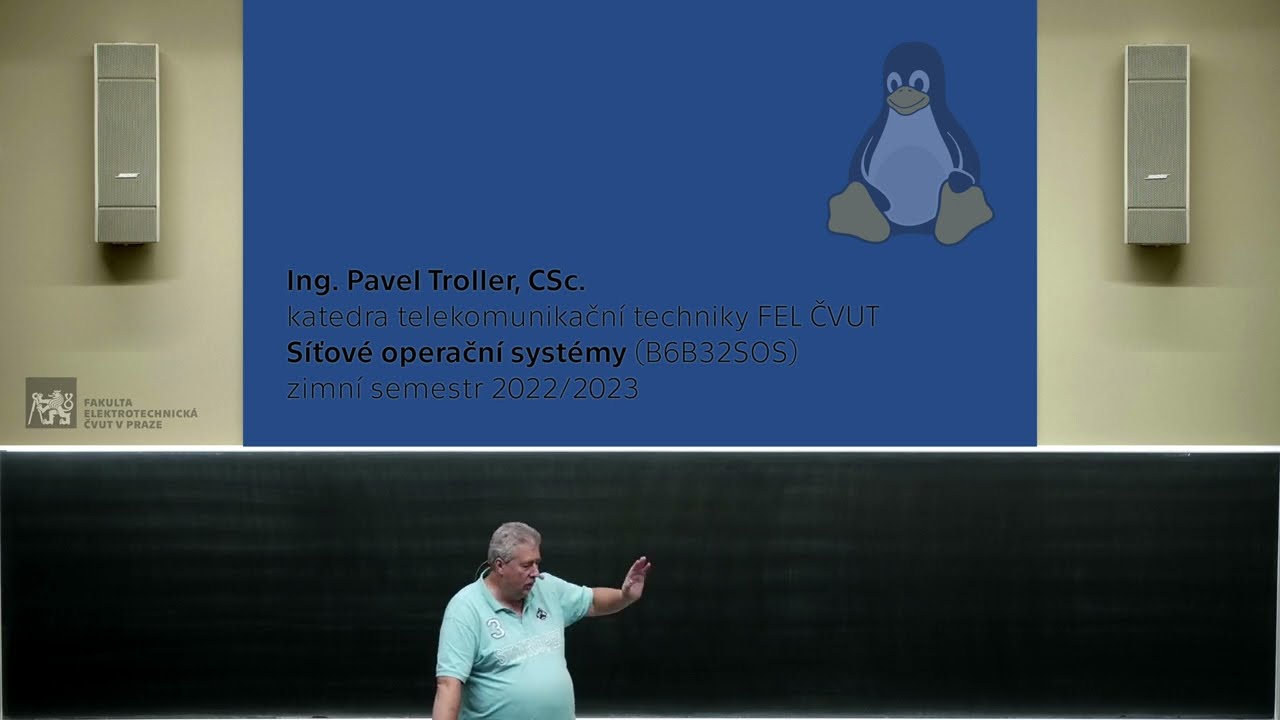 Ing. P. Troller: Síťové operační systémy (B6B32SOS) – 02 [27. 9. 2022, ZS 22/23]