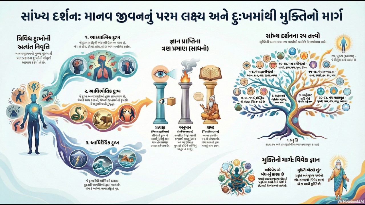 સાંખ્ય દર્શન  મુક્તિનો તર્ક સાંખ્ય દર્શન: પ્રકૃતિ અને પુરુષ વિવેક