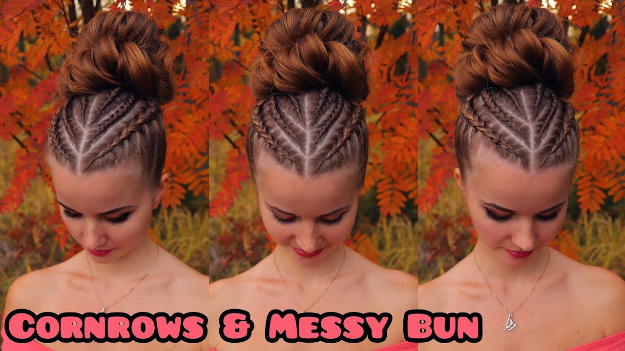Tight Cornrow Braids for Updo | Easy Hairstyles for Long Hair