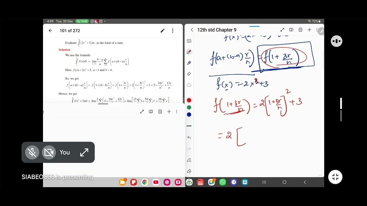 12th std maths exercise 9.2 with example 