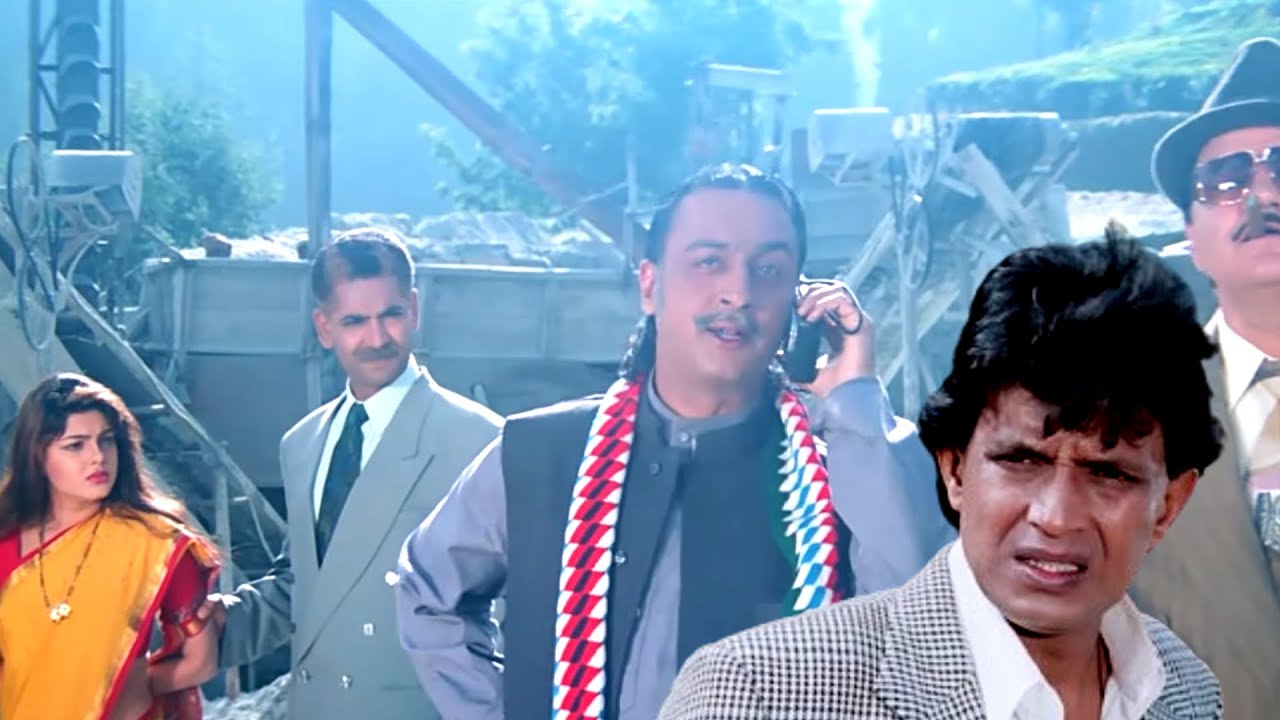 मिथुन दा के मामा ने ममता कुलकर्णी का किया अपहरण - धमाकेदार एक्शन सीन - Ahankaar