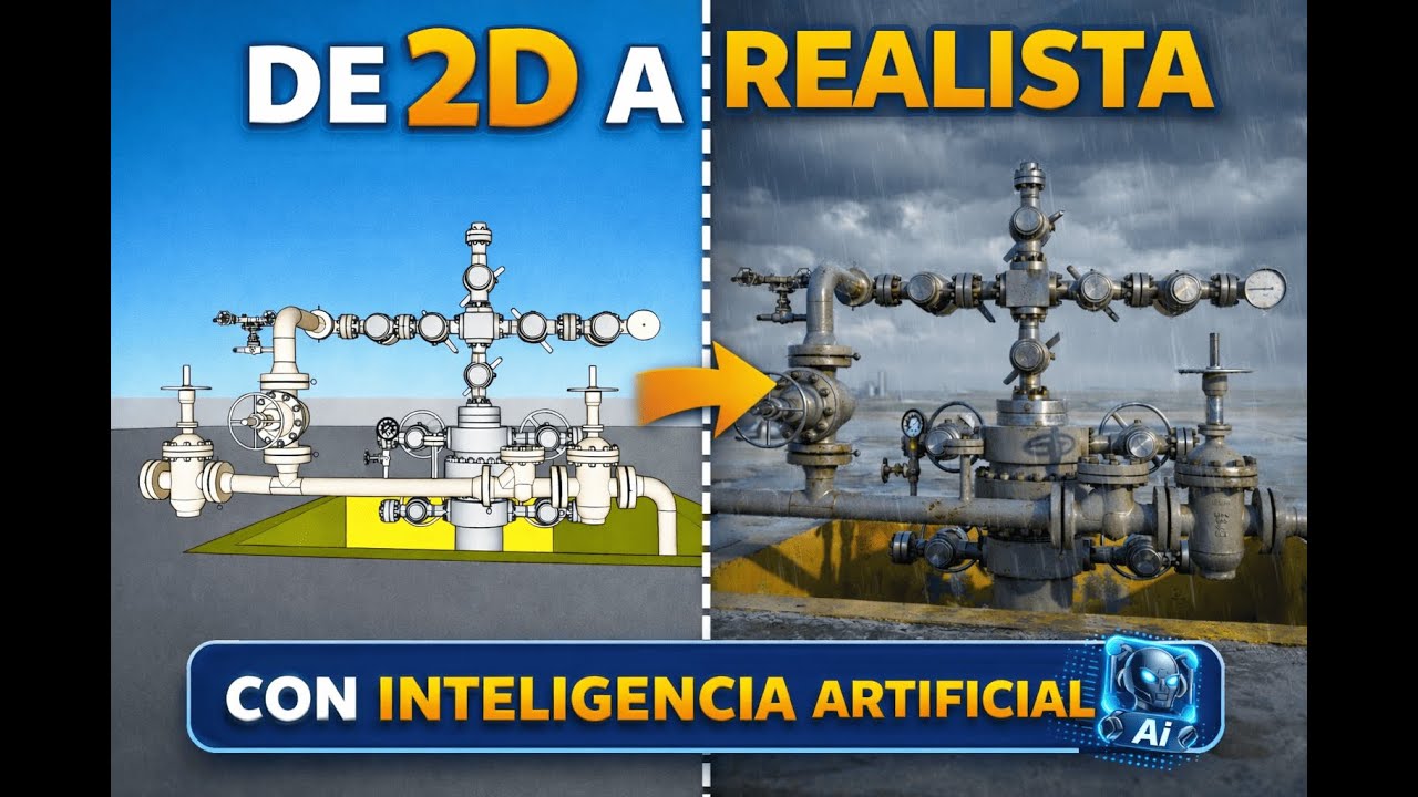Aplica textura de 2D a Realista con Inteligencia Artificial