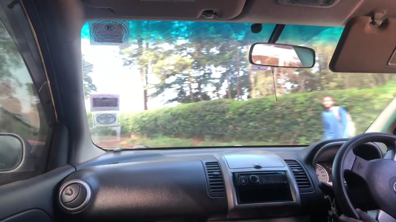 RELAXED DRIVE through ELDORET town