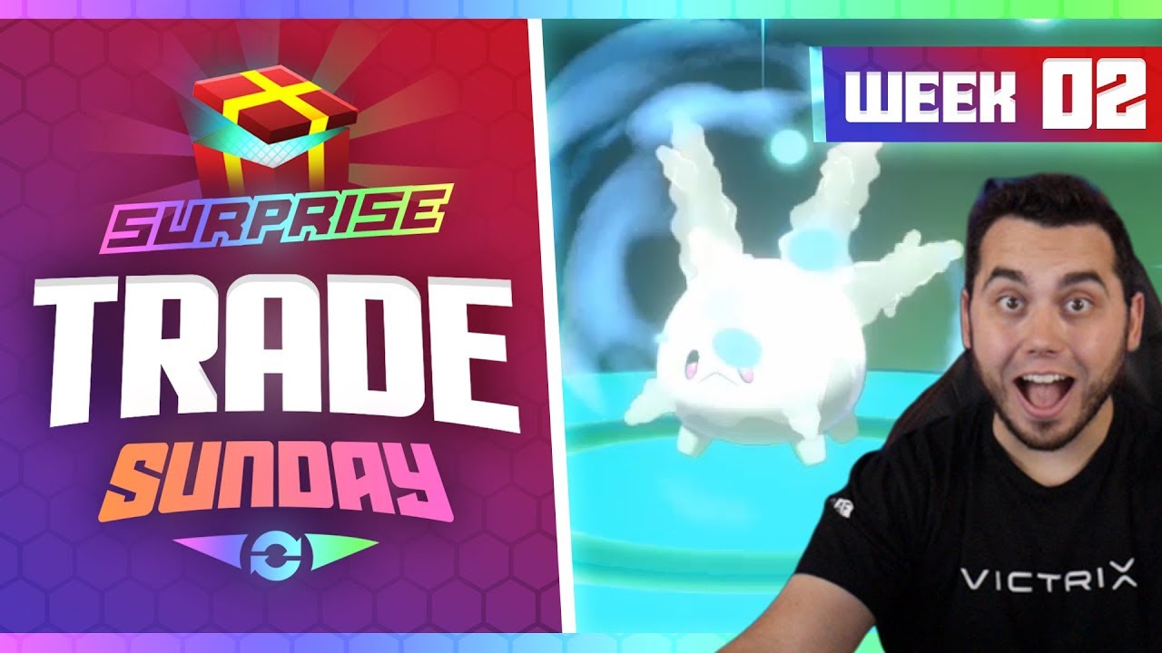 I ACTUALLY GOT THIS?! Surprise Trade Sunday - Pokemon Sword and Shield - Week 2 (Darumaka)