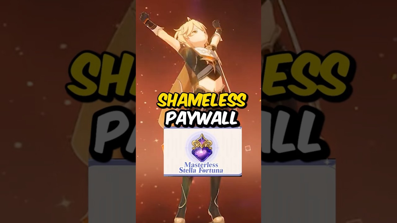 Genshin Impact Level 100 is locked behind paywall #genshinimpact #hoyocreators #nodkrai