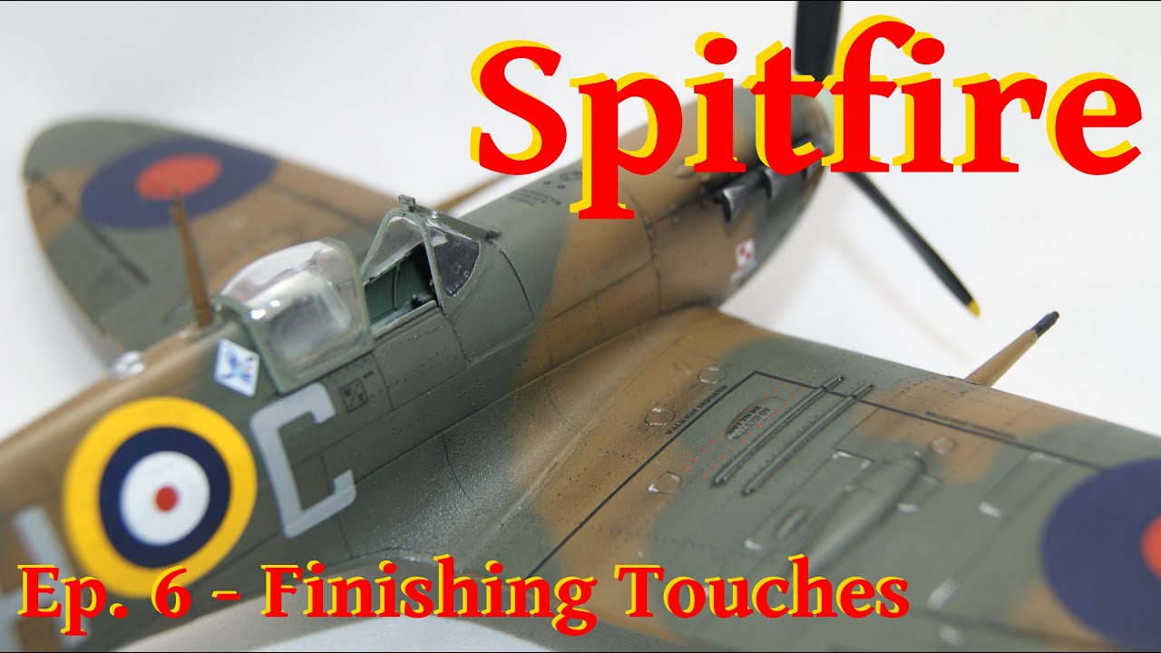 Model Spitifre Mk. Vb - 1/48 Airfix - Finishing Touches