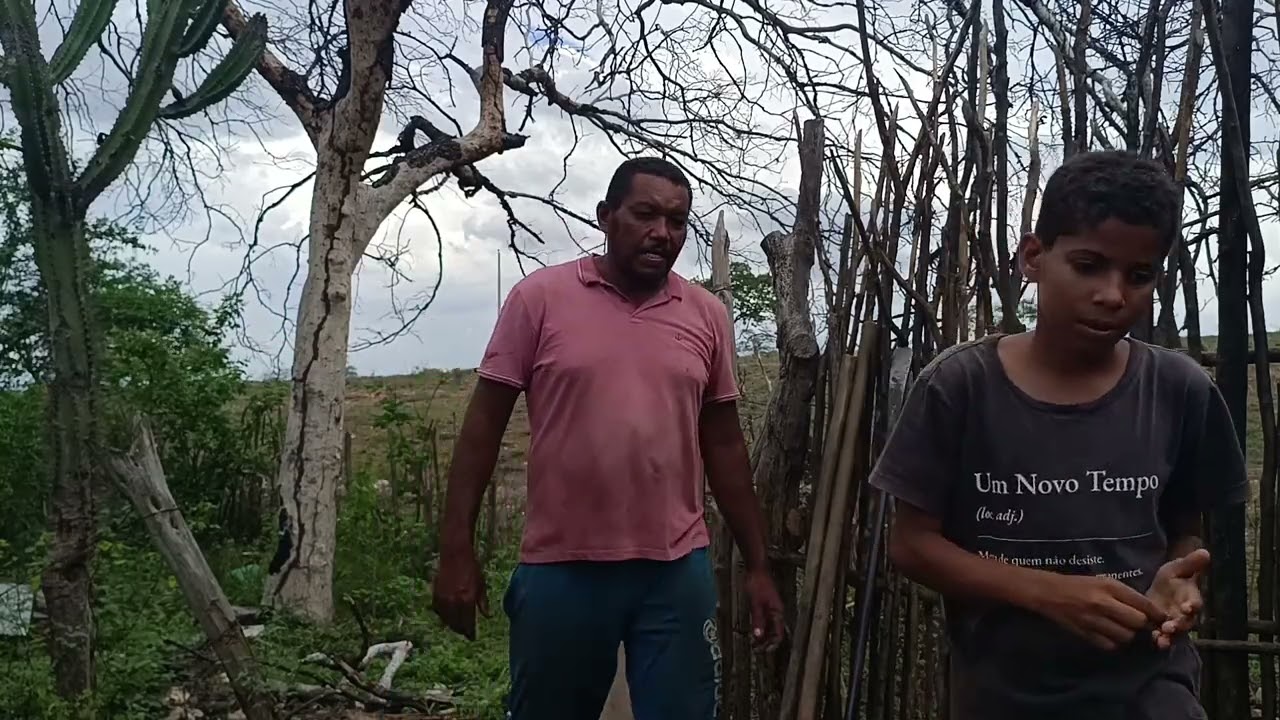 FAZENDO UM CERCADO PARA OS BODE