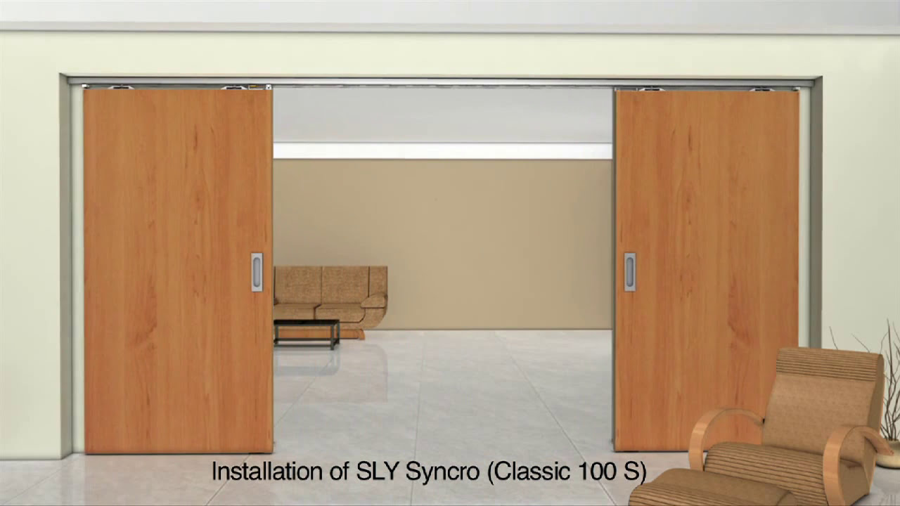 Know more about the assembly of the Hafele Classic S sliding door.
