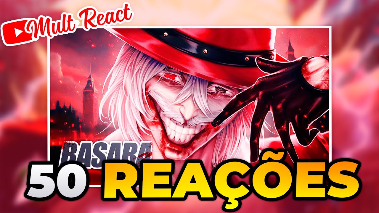 Mult React - Bela Cor (Jack, o Estripador) | Basara - Animes Mult 🇧🇷