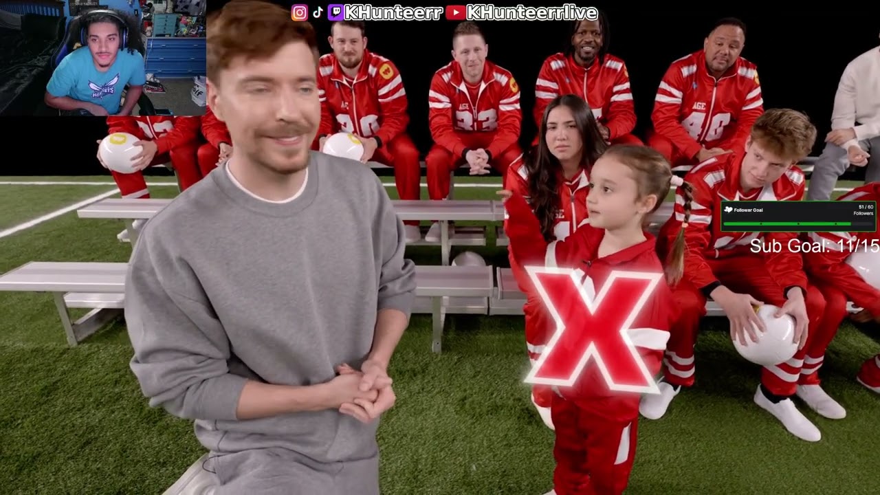 Mr. Beast Ages 1-100 REACTION