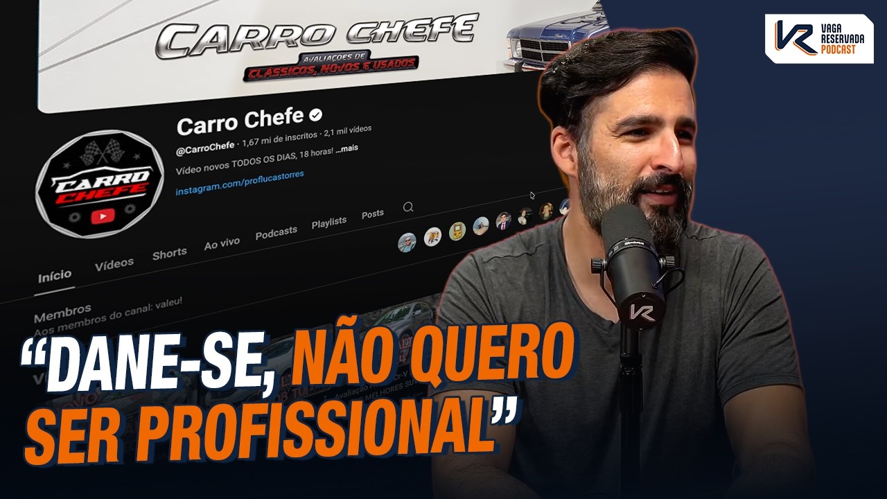 Como Lucas Torres fez o canal automotivo Carro Chefe ser um dos maiores do Brasil