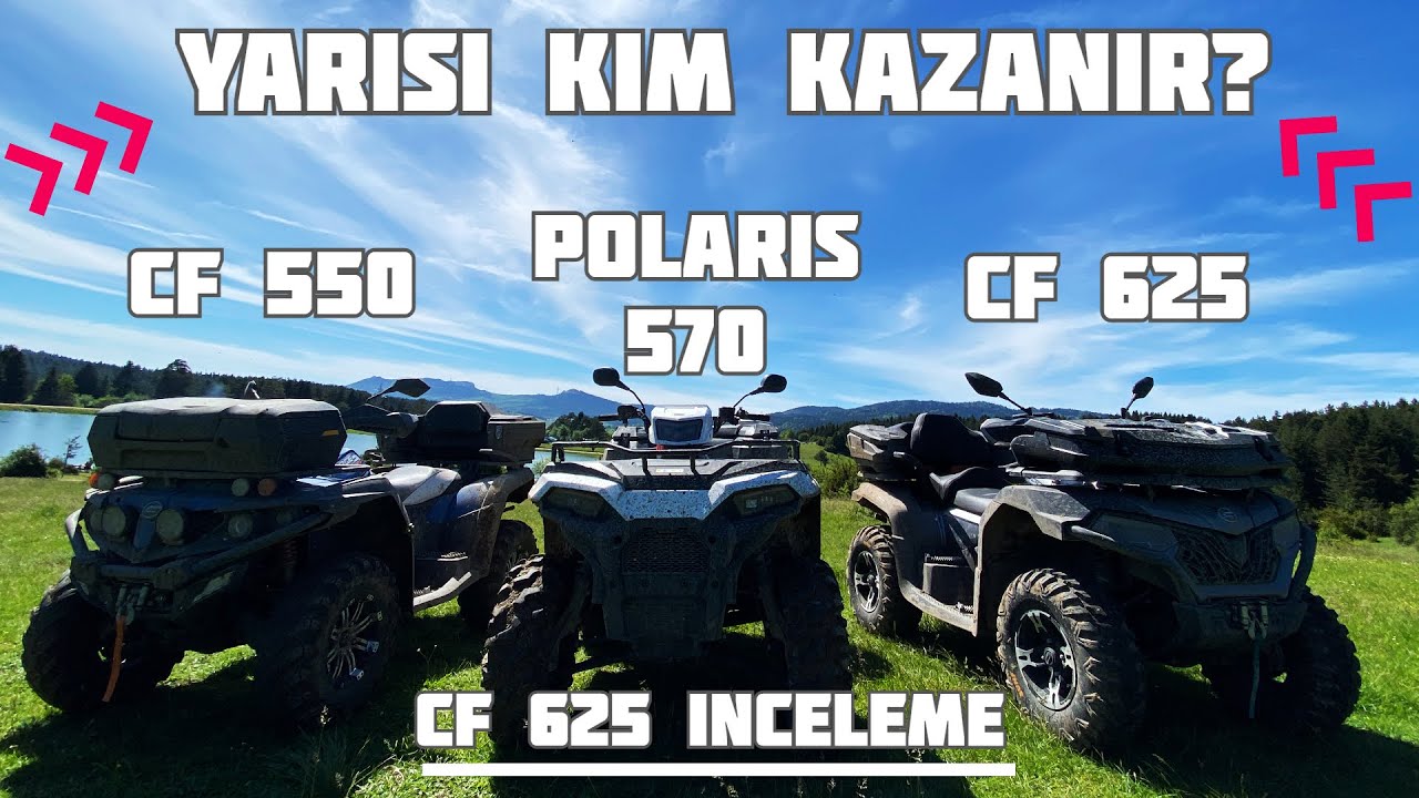 ATV KAPIŞMASI - CF 625 VS POLARIS 570 - DETAYLI CF MOTO CFORCE 625 İNCELEME - KAZANAN KİM DERSİNİZ?