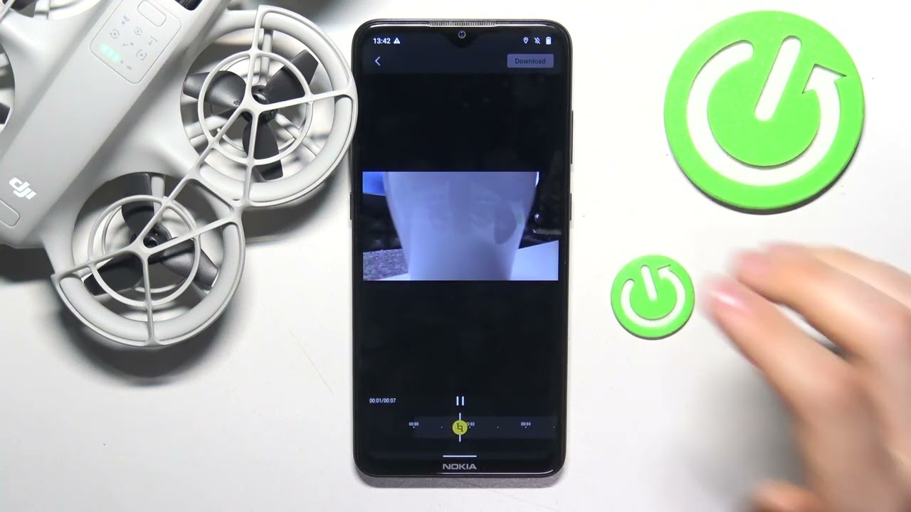 Как скачать файлы с DJI Neo