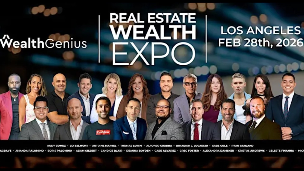 WealthGenius Lands in Los Angeles Feb 28th for The Real Estate Wealth EXPO!!!!