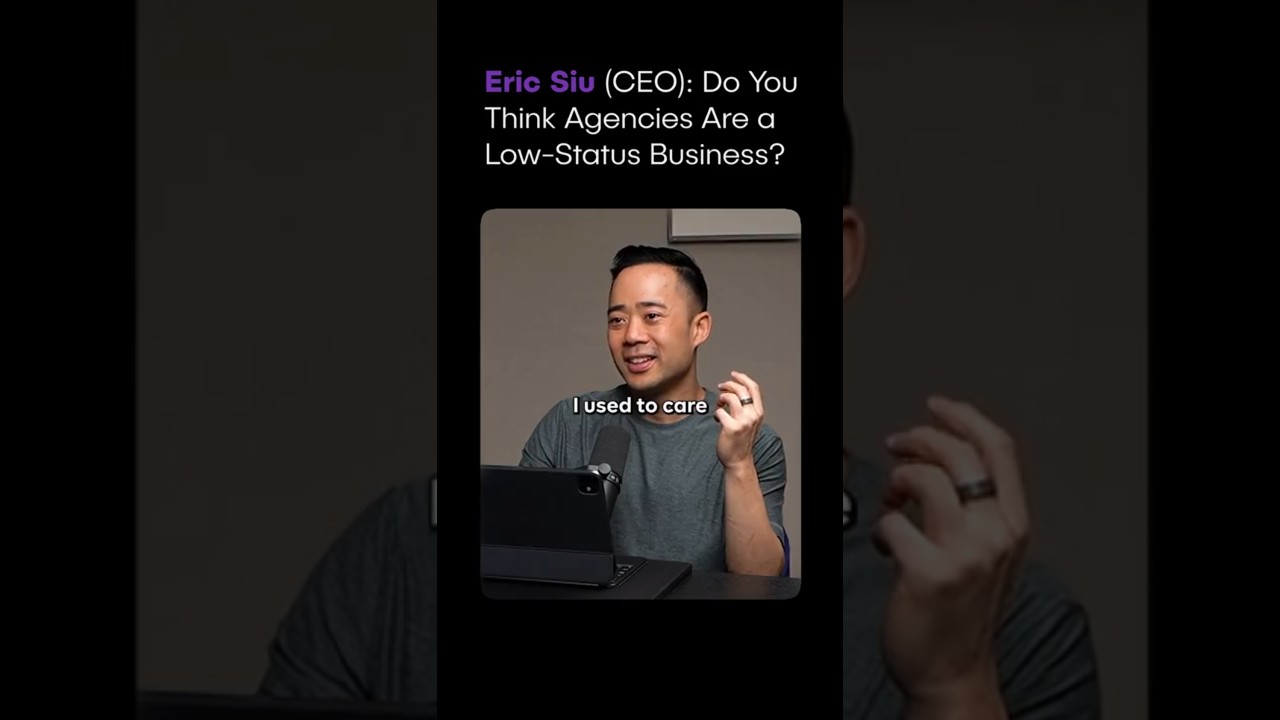 Do You Think Agencies Are a Low-Status Business?