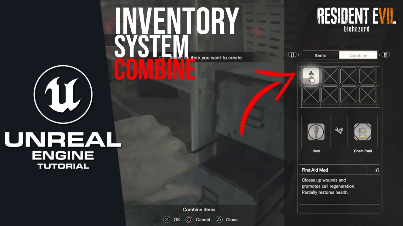 How to Make An Inventory System in Unreal Engine 5 [Part 3] | Resident Evil & Horror Game Mechanic
