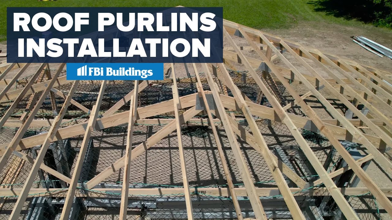 Pole Barn Roof Purlins: Installation Options