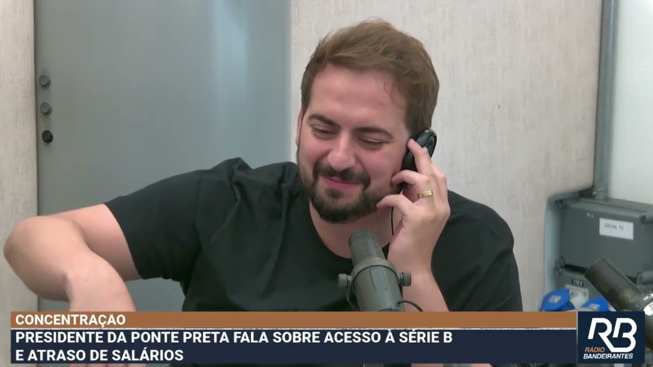 Presidente da Ponte Preta fala sobre acesso à série B e atraso de salários