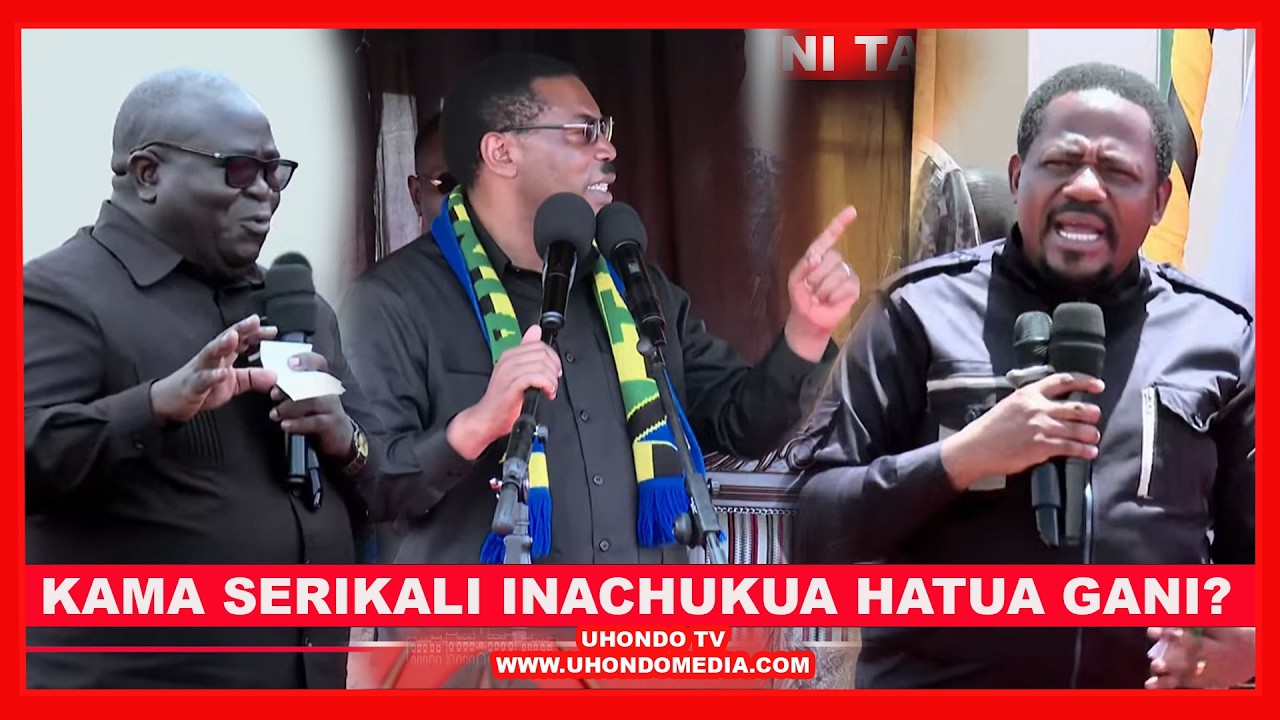 WAZIRI MKUU DKT. MWIGULU AWABANANISHA WATENDAJI WAKE/ MAWAZIRI WASIMAMA KUJIBU MASWALI
