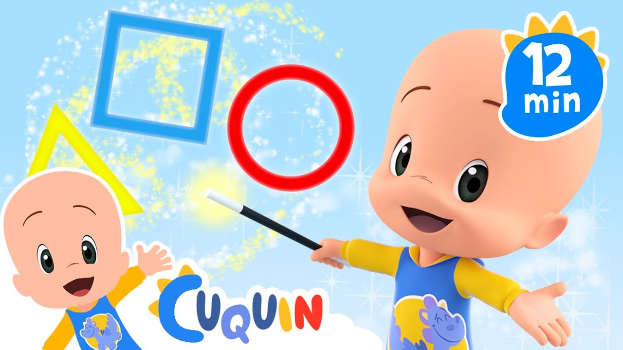 Aprenda Figuras Geométricas | Aventuras educativas de Cuquin