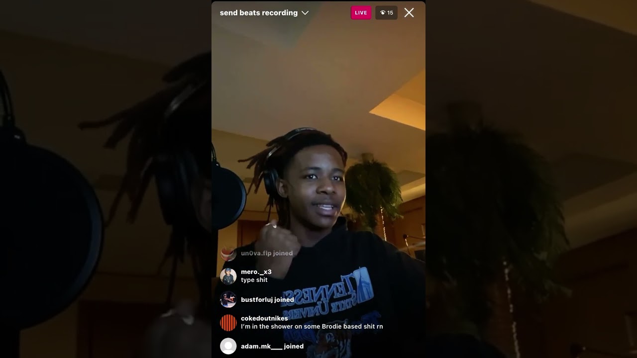 percosits ig live recording  (shouts out filthygenes)