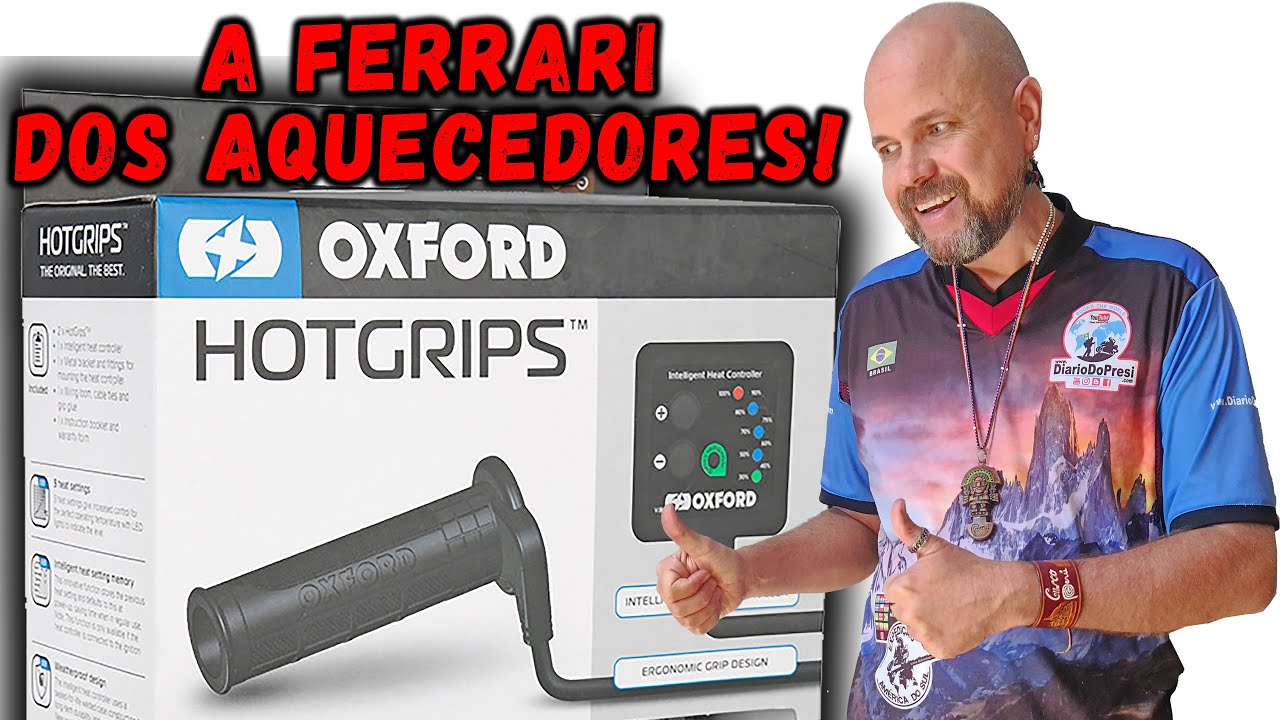 Aquecedor de punho / manopla da OXFORD. Isso é diferenciado!  |  HOT GRIP