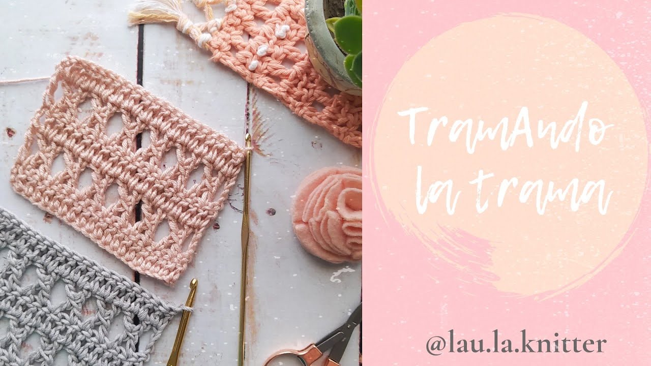 Cómo tejer varetas dobles cruzadas 🌼 Un punto crochet fácil y rápido