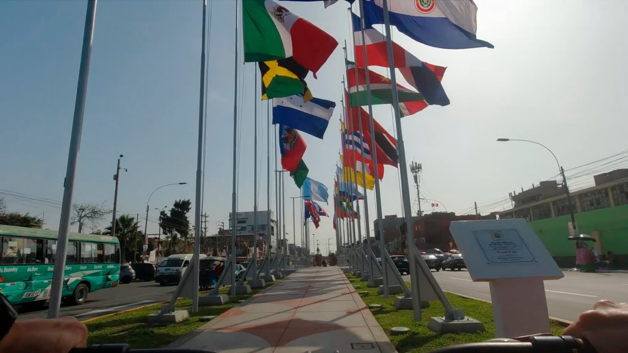 Recorrido de la AV. PERÚ en SAN MARTIN DE PORRES - LIMA, PERÚ