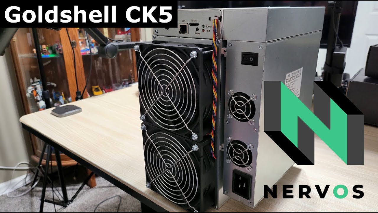 Настройка Goldshell CK5 и ежедневная прибыль &mdash; мощный майнер для сети Nervos
