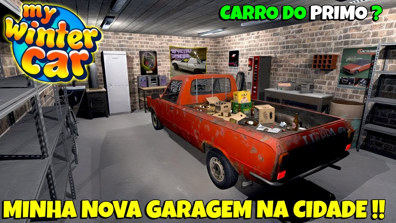 CONSEGUIMOS uma Nova Garagem Na Cidade Para Nosso Rivett LX 🛻- My Winter Car #033