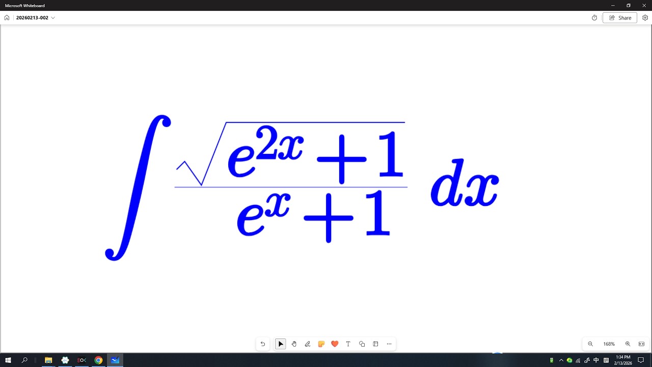 Integral of sqrt(e^(2x)+1)/(e^x+1) dx