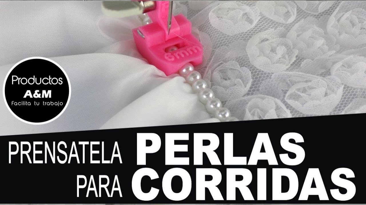 PRENSATELA PARA PERLAS CORRIDAS || PRODUCTOS A&M || DECORATIVOS!!