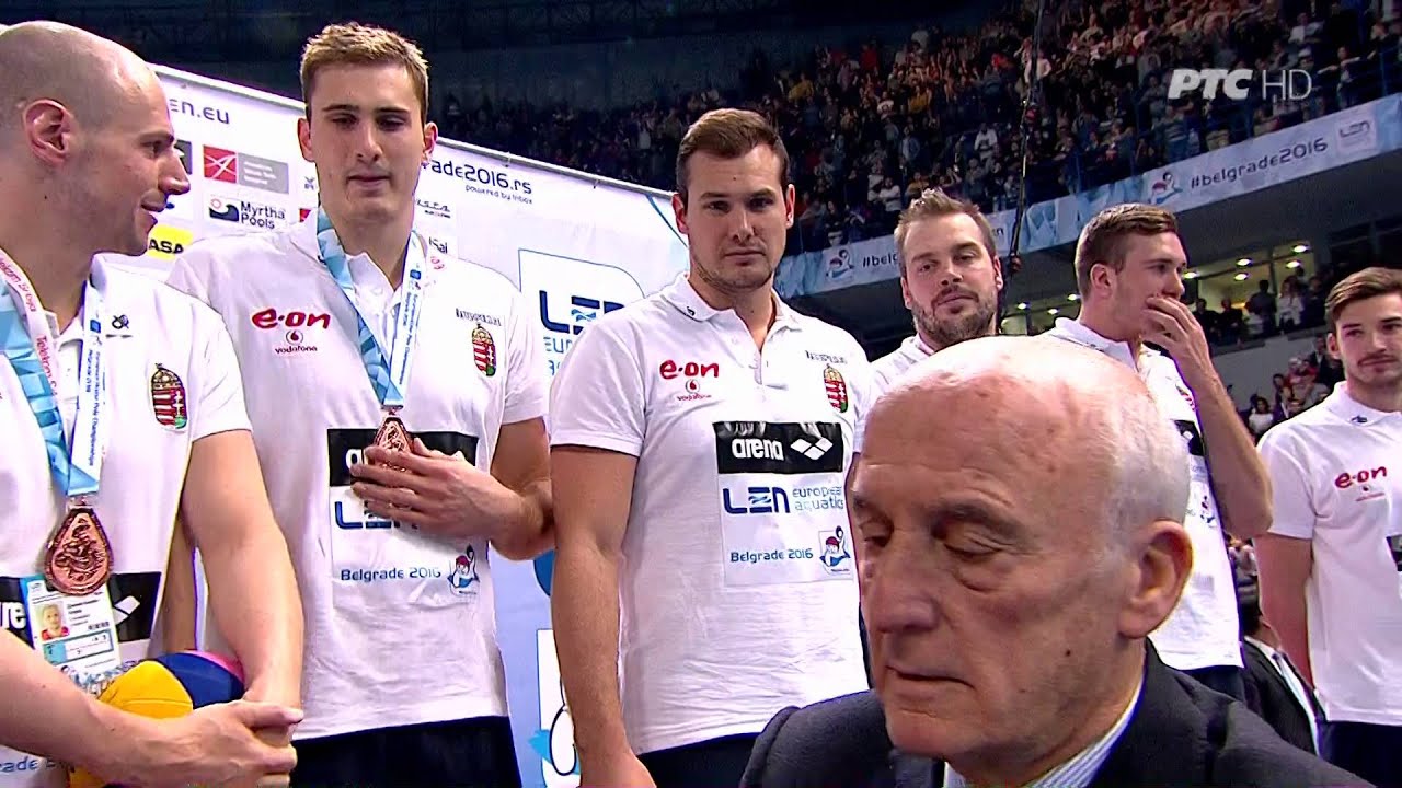 Dodela medalja Evropsko prvenstvo u vaterpolu 2016. godine Beograd