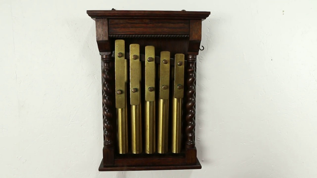 Oak Antique 5 Note Dinner Chime