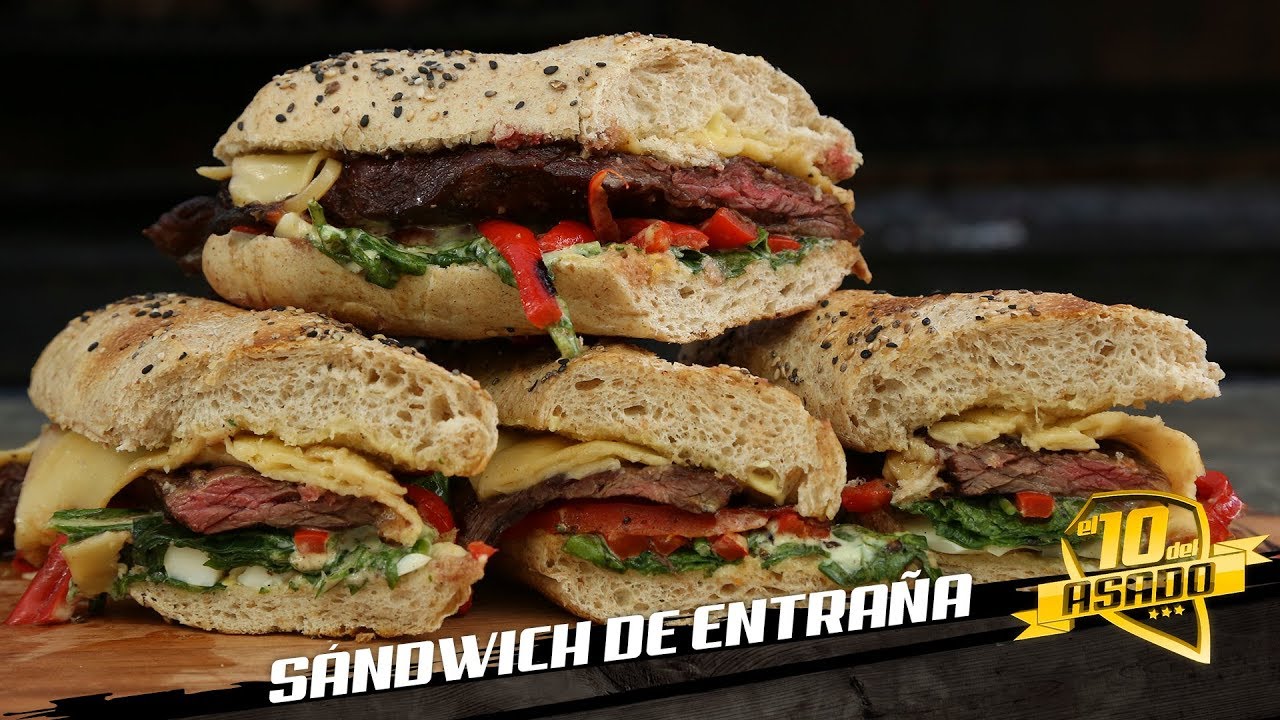 Sándwich de Entraña - El 10 del Asado - Chorti Beef