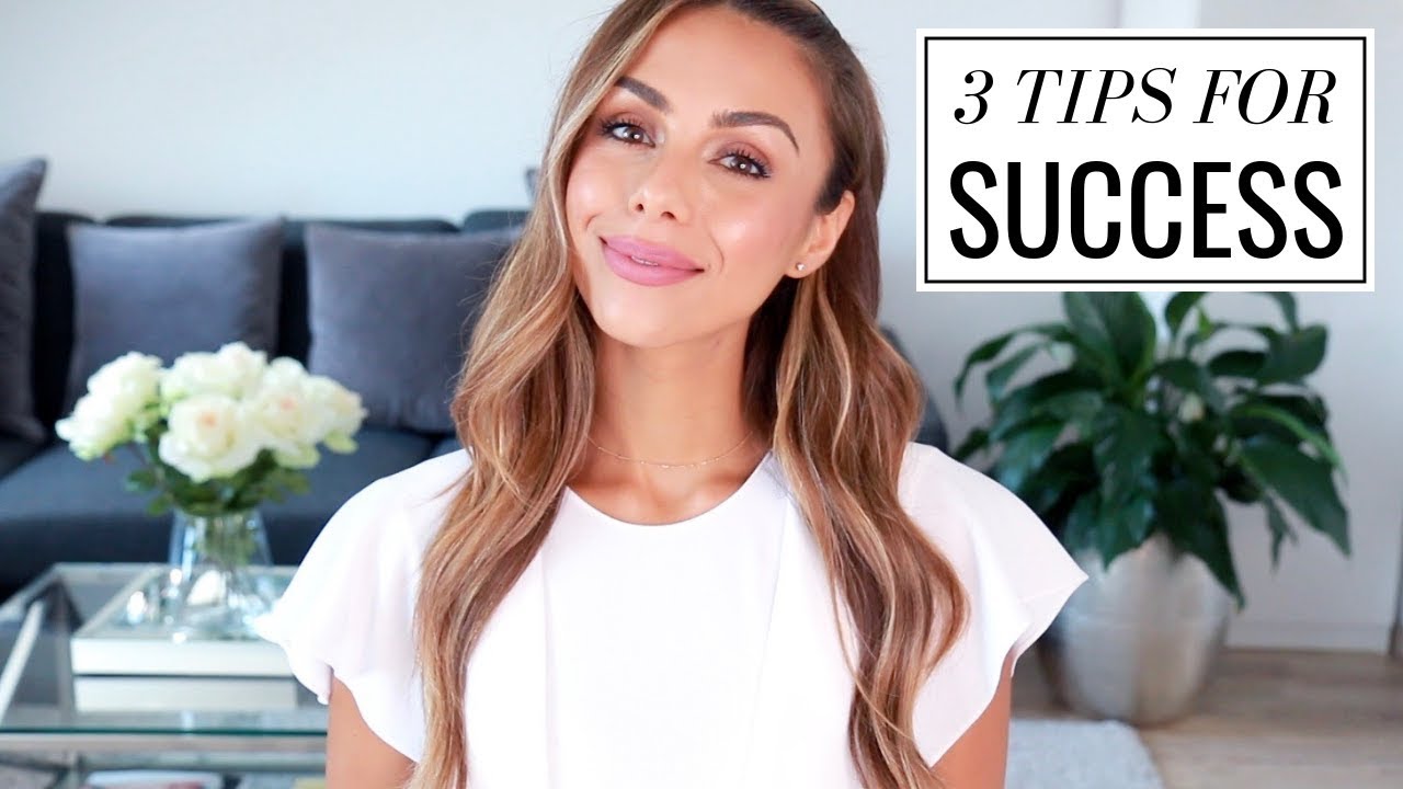 3 SUCCESS TIPS | STAYING PRODUCTIVE, HAPPY & FOCUSED | Annie Jaffrey