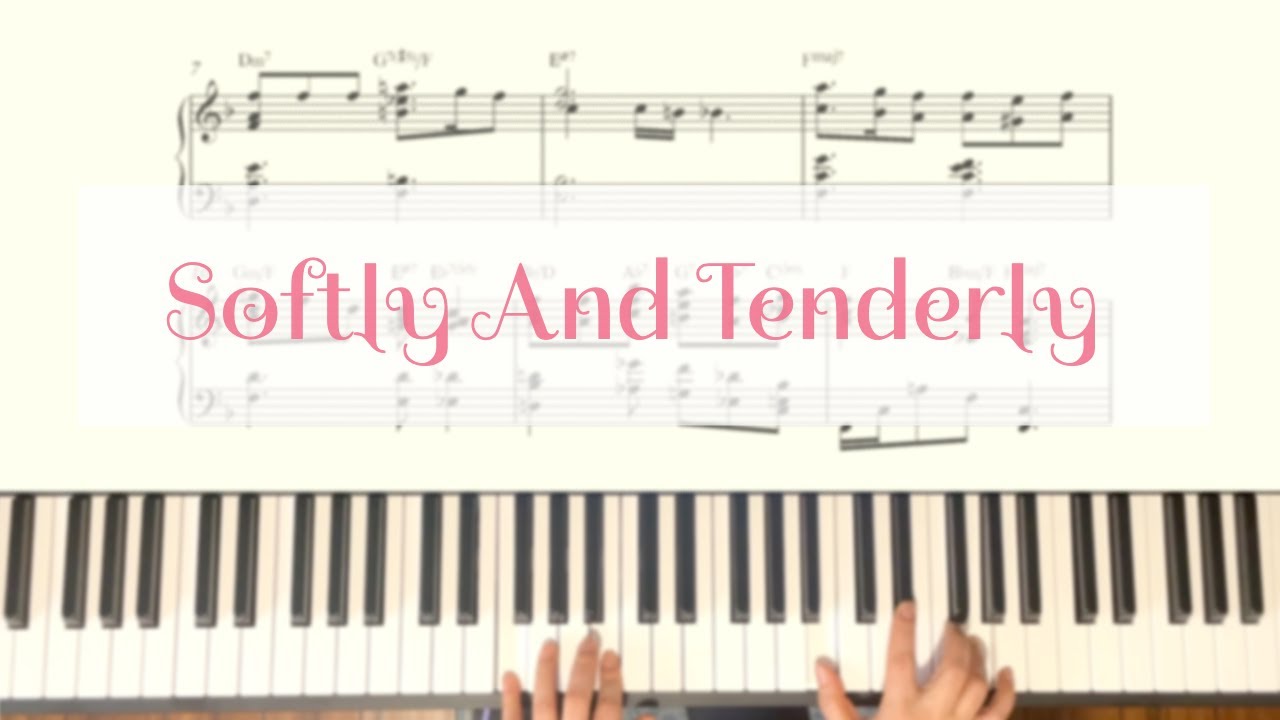 Softly and Tenderly (예수가 우리를 부르는 소리) - Solo Jazz piano arrangement/Jazz hymn/sheetmusic