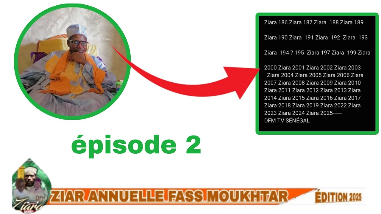 Histoire d&eacute;taill&eacute;e de la Ziara de Fass Moukhtar avec Serigne Aliou Yama    Cisse