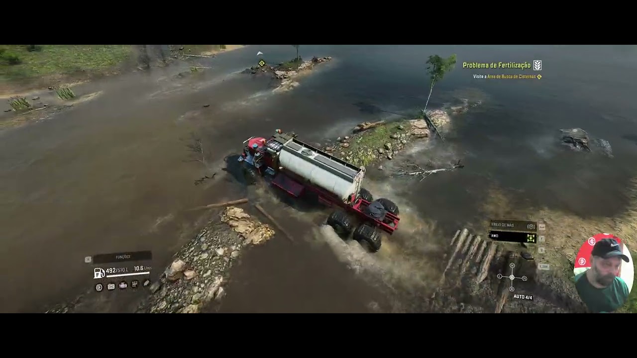 Snowrunner #45 Muito trabalho na Região dos Bosques - SUB=5X #pressengine @daredrop