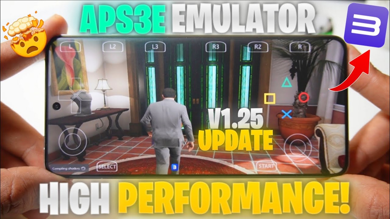🔥 APS3e Emulator V1.25 UPDATE – GTA 5 Test! | NO Lag + Improved Performance 🎮