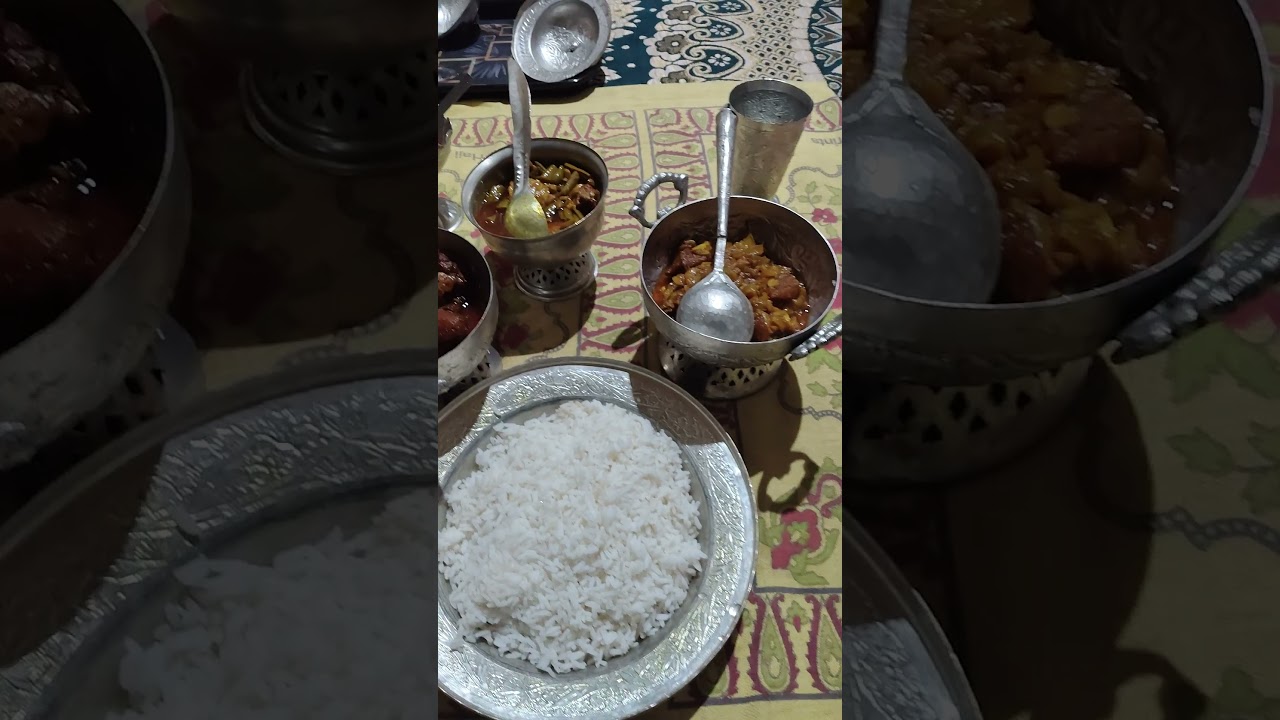 kashmiri chicken, wzwan mini #song #entertainment #jktourism