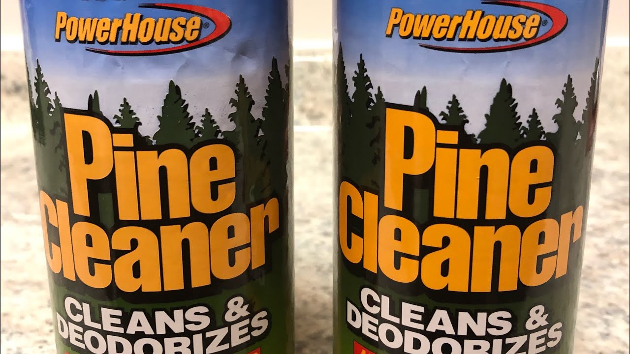 ASMR!!! PowerHouse Pine Cleaner !! Take Over ..
