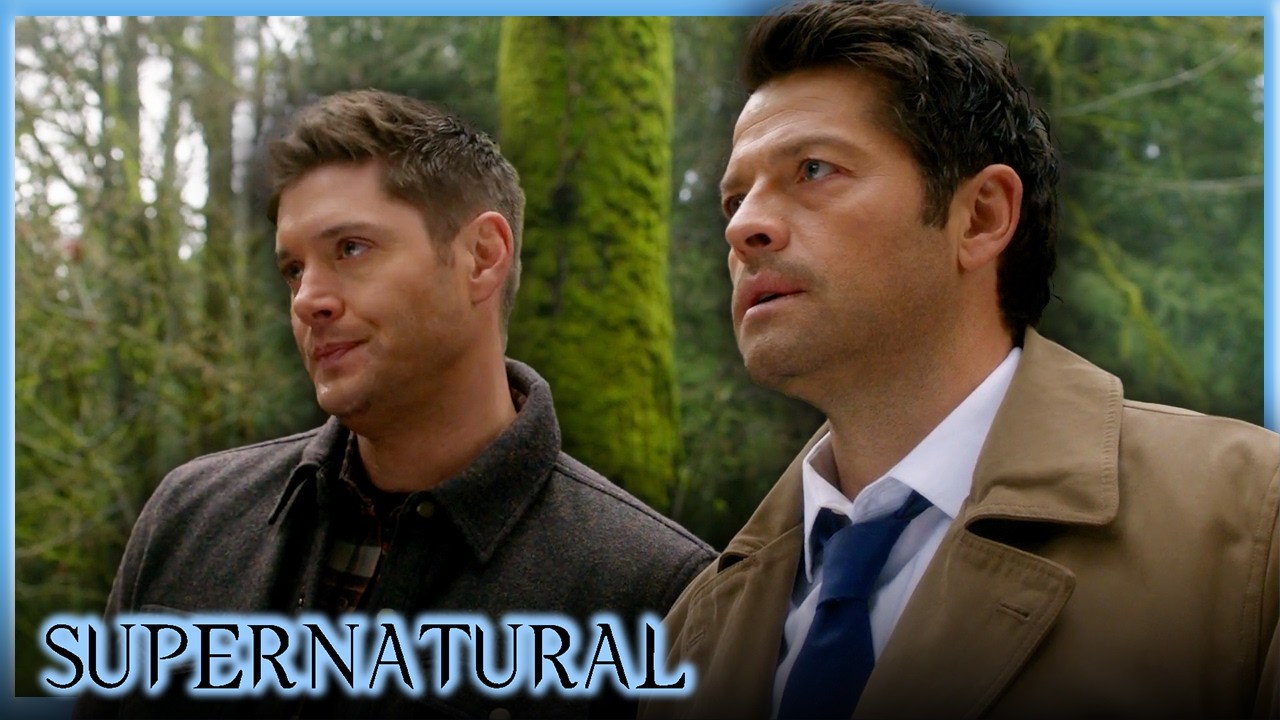 Cas and Dean Take on Two Godlike Cavemen | Supernatural