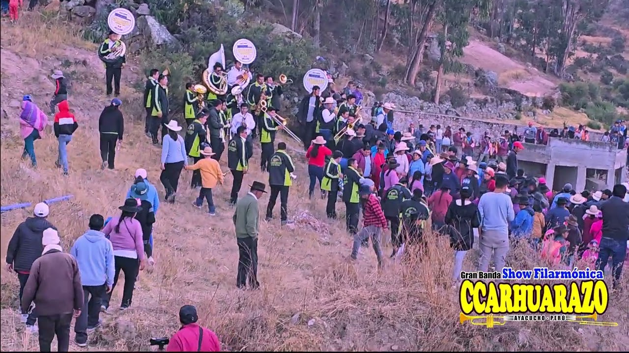 SAN PEDRO DE LARCAY 2024 - BANDA SHOW FILARMONICA CCARHUARAZO