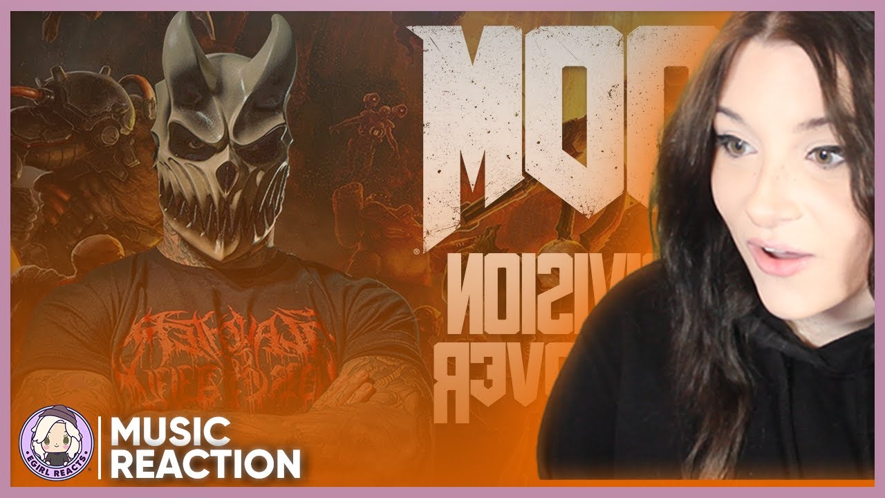 E-Girl Reacts│ALEX TERRIBLE - DOOM ETERNAL - BFG DIVISION by MICK GORDON│Music Reaction