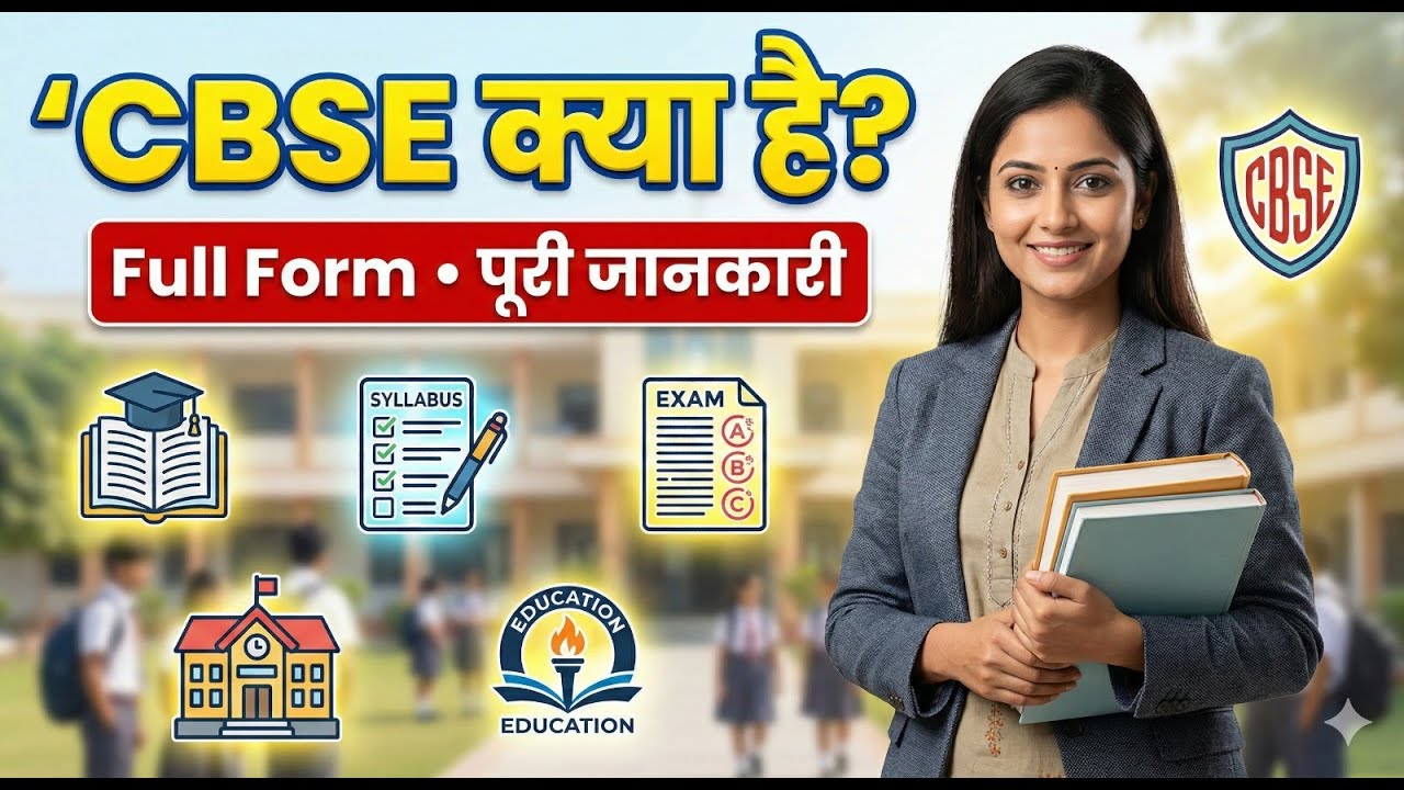 CBSE Kya Hai | सीबीएसई बोर्ड की पूरी जानकारी | CBSE Full Form | CBSE Board information |