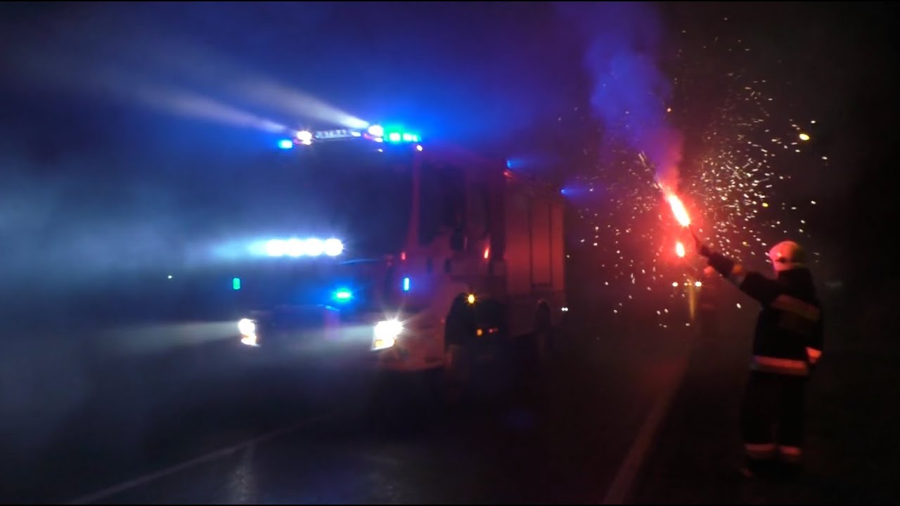 Powitanie nowego wozu GBA 3/16 Volvo FL280 dla OSP Mokra Prawa!
