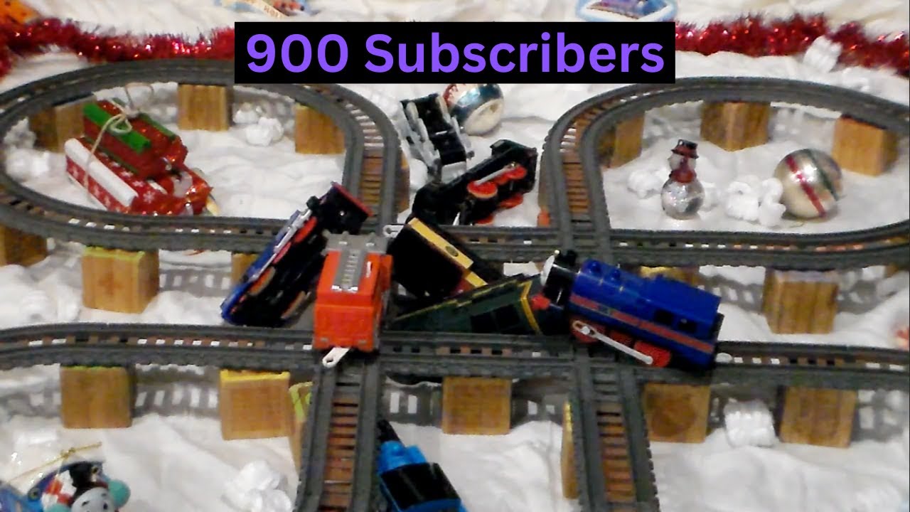 Crash City: Запрос № 204 - Команда Plarail против команды TrackMaster (900 подписчиков)