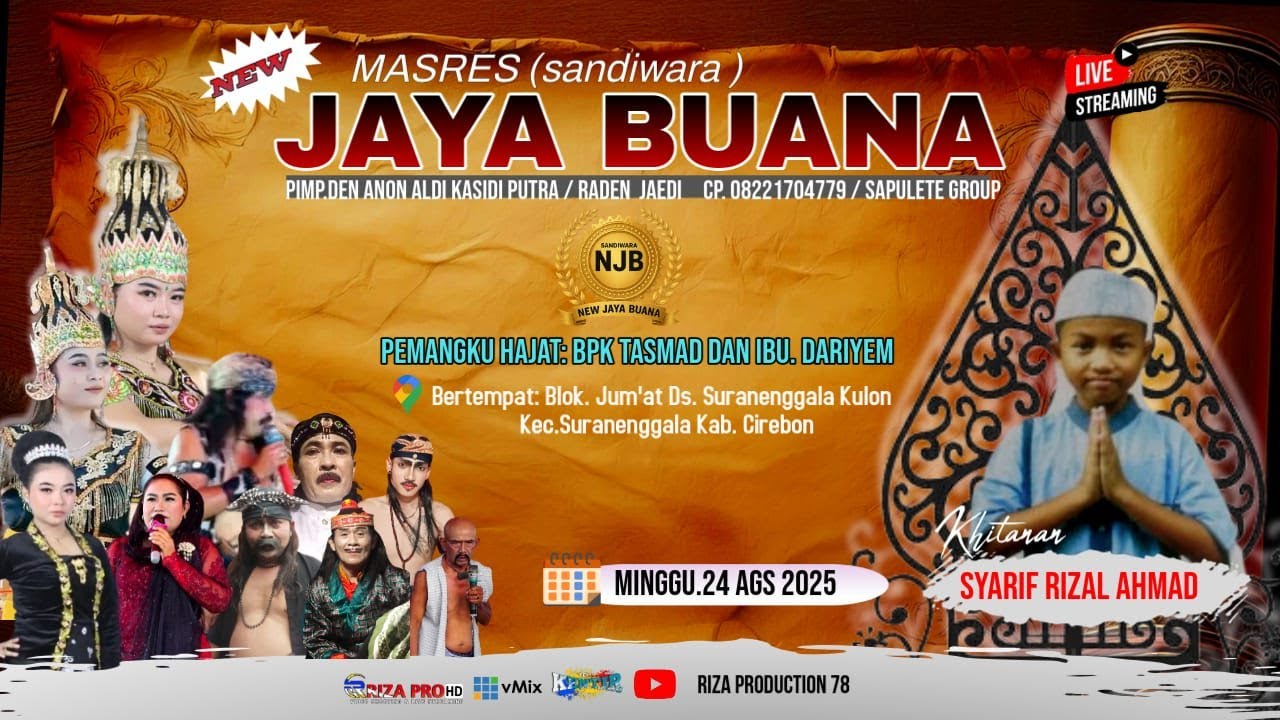🔴 LIVE SIANG  SANDIWARA 