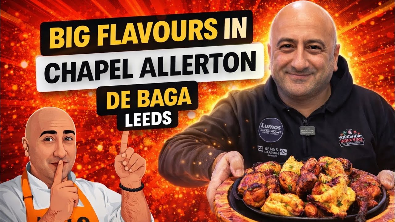Современная индийская кухня в Лидсе 🇮🇳 | Обзор ресторана De Baga Chapel Allerton | YorkshireIndian